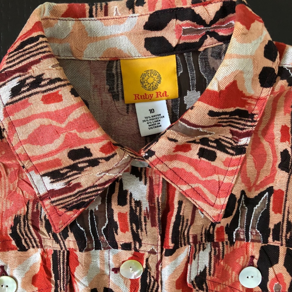 Ruby Rd., Womens Jacket, Convertible Sleeves, 10,… - image 5